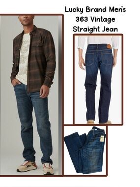 Lucky Brand Men's 363 Vintage Straight Jean